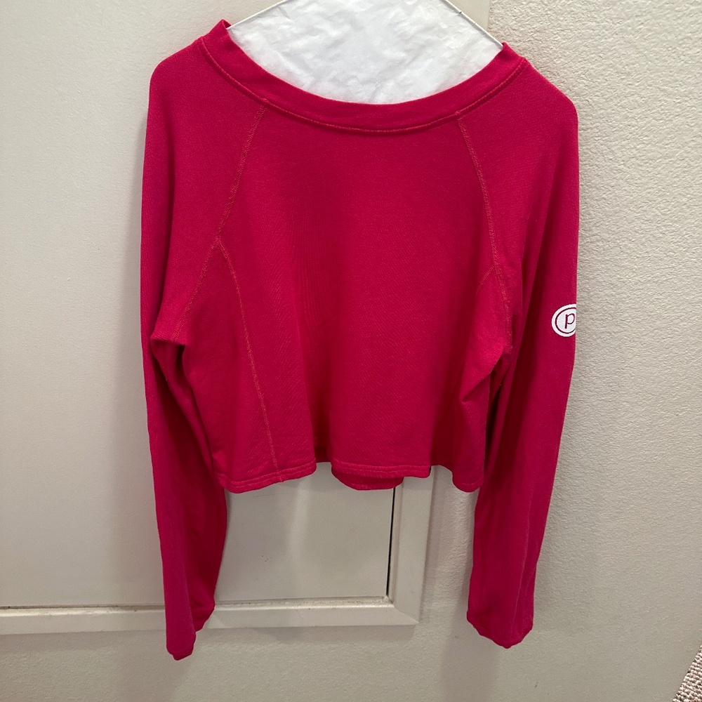 NUX Pure Barre Long sleeve Crop size Medium
